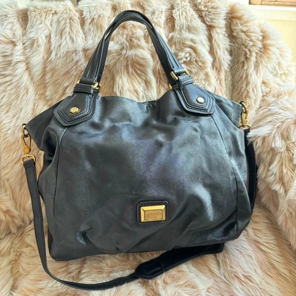 Marc by Marc Jacobs Fran Tote in Stamped Calf Hair PVC - Picture 1 of 12